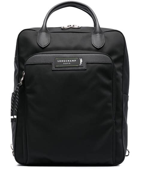 longchamp le pliage backpack black.